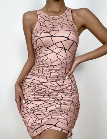 Rochie Scurta SHEIN, roz, XS