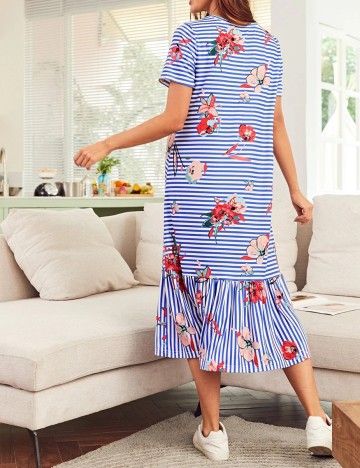Rochie medie SHEIN, albastru, XS