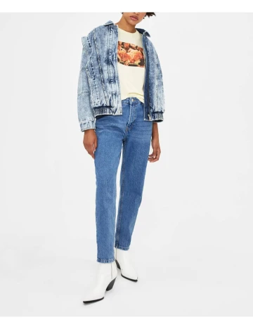 Tricou Bershka, galben, L