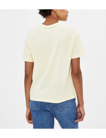 Tricou Bershka, galben, L