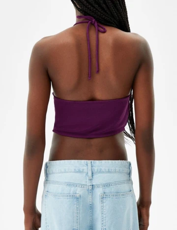 Top Bershka, mov, L