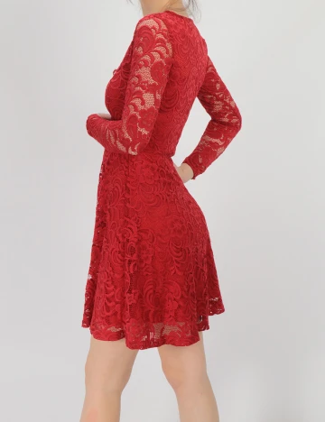 Rochie scurta BUBBLEROOM, rosu, XS Rosu