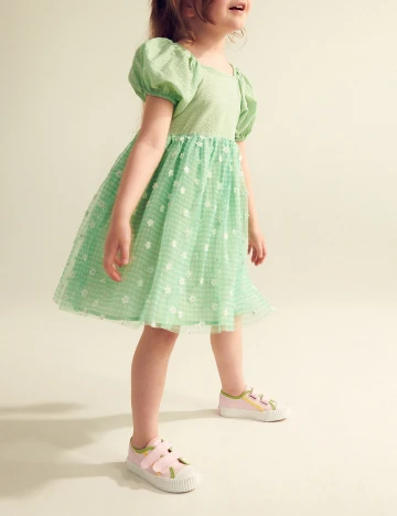 Rochie Reserved, verde, 1,5-2 ANI
