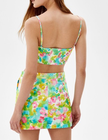 Top Bershka, mix culori, S