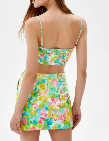 Top Bershka, mix culori, S