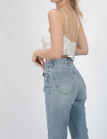 Top Bershka, alb, S