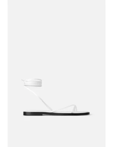 Sandale Zara, alb, 35