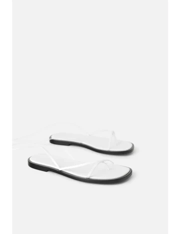 Sandale Zara, alb, 35