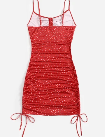 Rochie Scurta SHEIN CURVE, rosu, 2XL Rosu