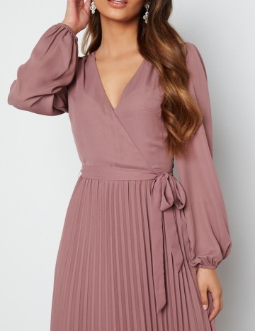 Rochie medie BUBBLEROOM, roz, 38