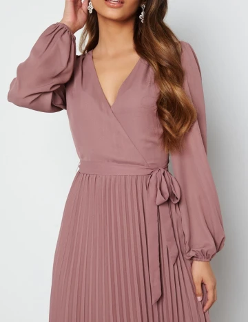 Rochie medie BUBBLEROOM, roz, 38