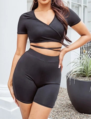 Compleu SHEIN, negru, XS