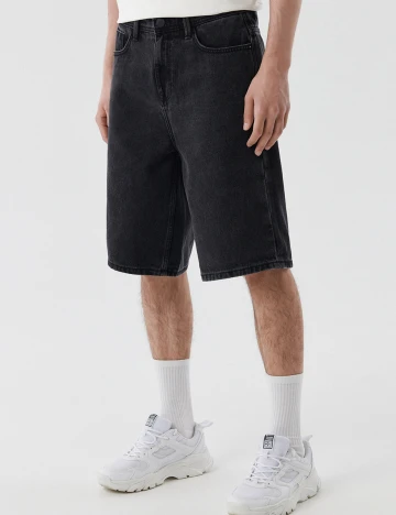 Pantaloni scurti CROPP, gri inchis, 32