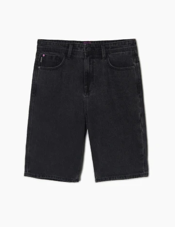 Pantaloni scurti CROPP, gri inchis, 32