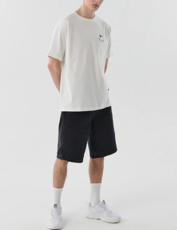 Pantaloni scurti CROPP, gri inchis, 32