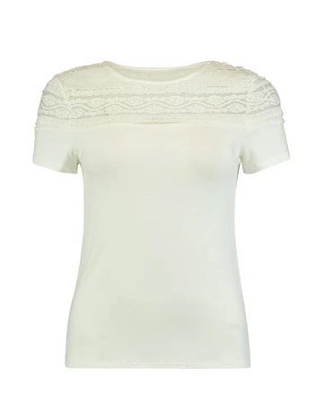Tricou Hailys, alb, M