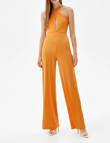 Salopeta Bershka, portocaliu, M