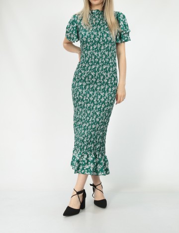 Rochie Lunga SHEIN, verde, M