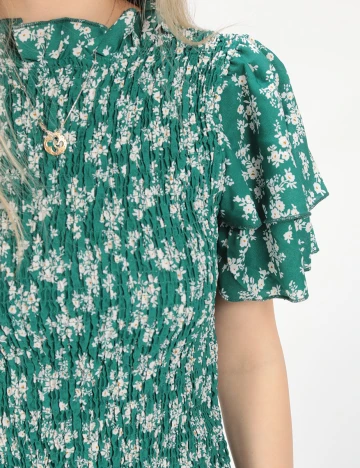 Rochie Lunga SHEIN, verde, M