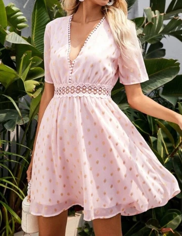 Rochie Scurta SHEIN, roz, S