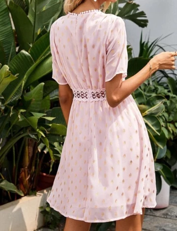 Rochie Scurta SHEIN, roz, S
