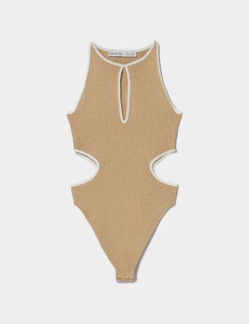 Body Bershka, maro, XL