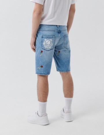 Pantaloni scurti CROPP, albastru, 36