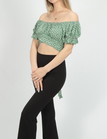 Top SHEIN, verde, M