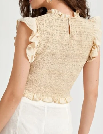 Top SHEIN, crem, L