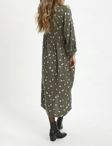 Rochie medie Kaffe, verde, 38