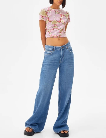 Top Bershka, roz, XS