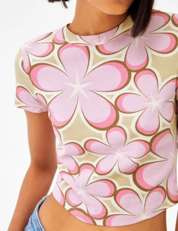 Top Bershka, roz, XS