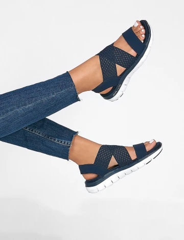 Sandale SKECHERS, bleumarin, 36