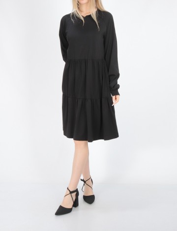 Rochie medie Kaffe, negru, S