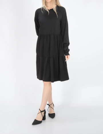 Rochie medie Kaffe, negru, S