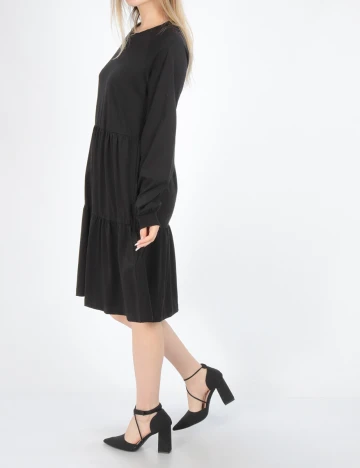 Rochie medie Kaffe, negru, S