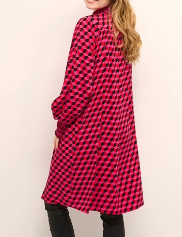 Rochie scurta Culture, roz, M