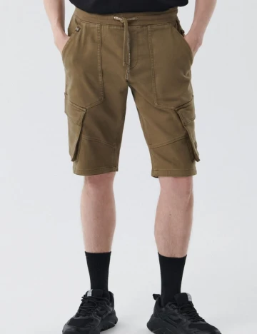 Pantaloni scurti CROPP, kaki, 28
