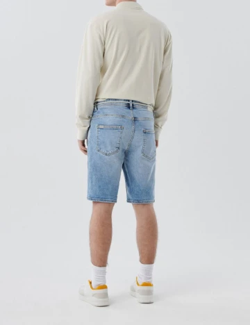 Pantaloni scurti CROPP, albastru, 28