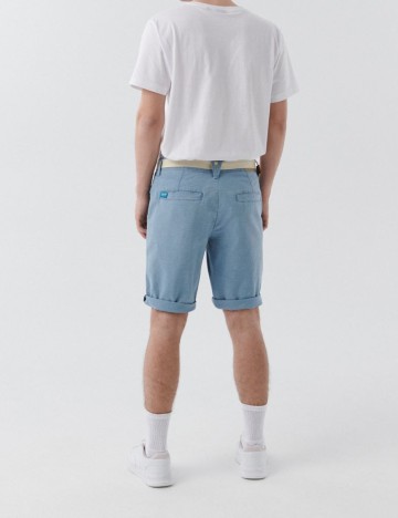 Pantaloni scurti CROPP, albastru, 28