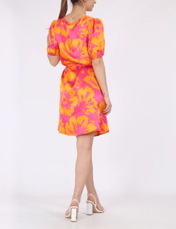 Rochie scurta Vila, roz, 40