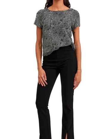 Bluza Vila, negru-alb, 38