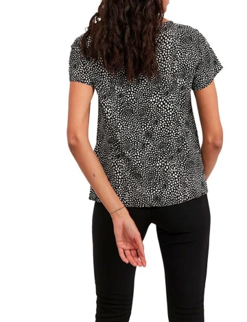 Bluza Vila, negru-alb, 38