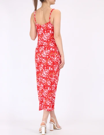 Rochie lunga Vila, rosu, M