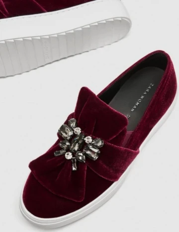 Pantofi Zara, visiniu, 39 Mov