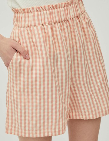 Pantaloni scurti Vila, piersica, 34