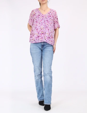 Bluza Vila, mov, 38