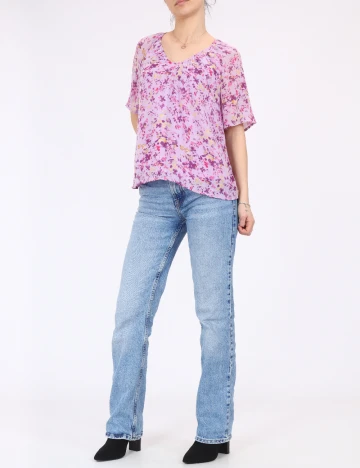Bluza Vila, mov, 38