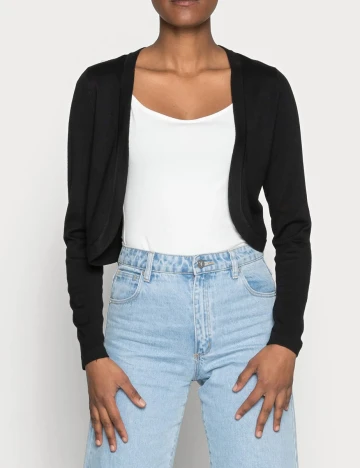 Cardigan Kaffe, negru