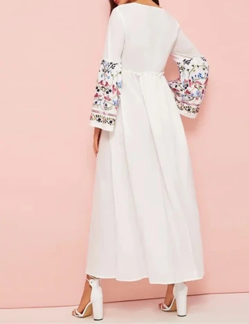 Rochie lunga SHEIN, alb, M